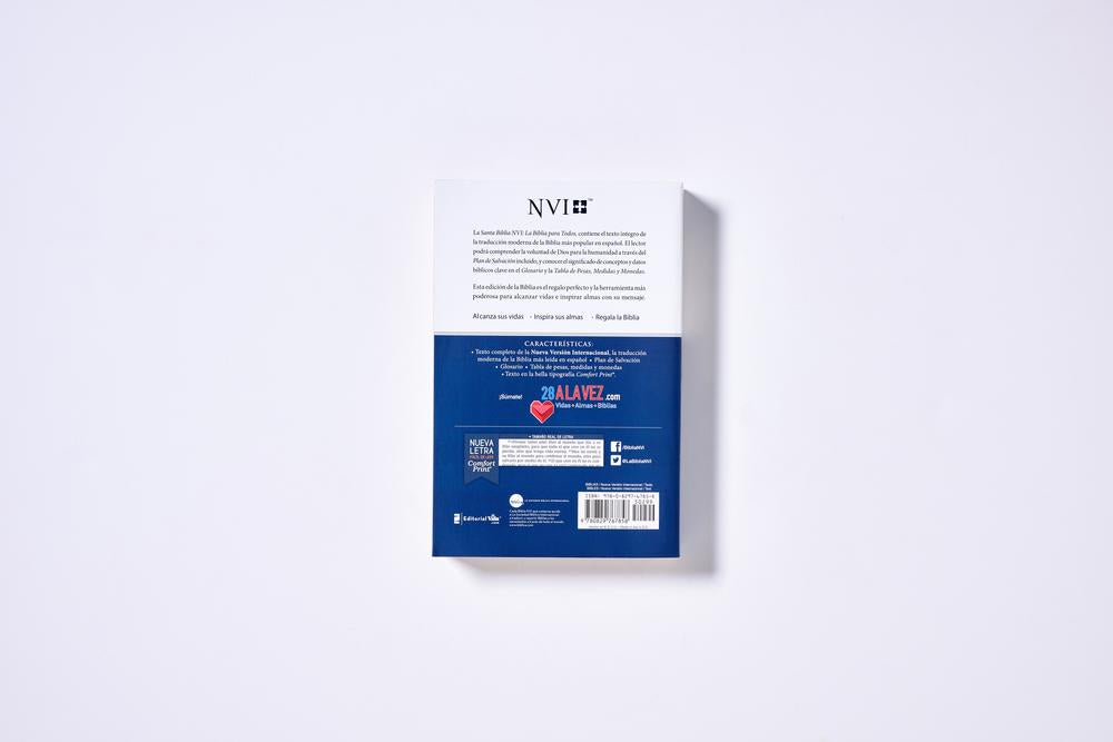 NVI, Santa Biblia, Revisión 2022, Edición económica, Tapa rústica