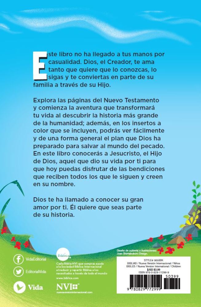 NVI, Nuevo Testamento, Revisión 2022, Tapa Rústica, Niños