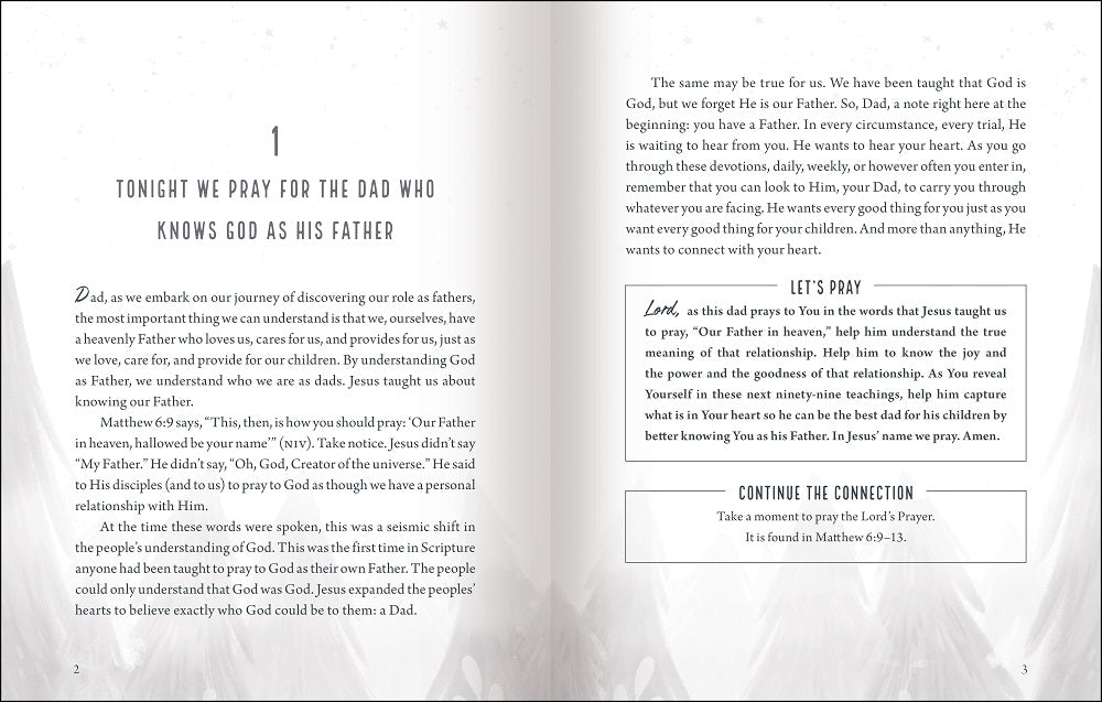 Midnight Dad Devotional: 100 Devotions and Prayers to Connect Dads Just Like You to the Father
