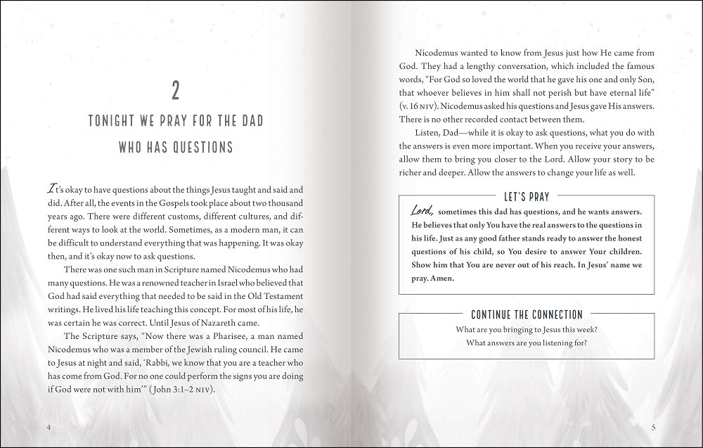 Midnight Dad Devotional: 100 Devotions and Prayers to Connect Dads Just Like You to the Father