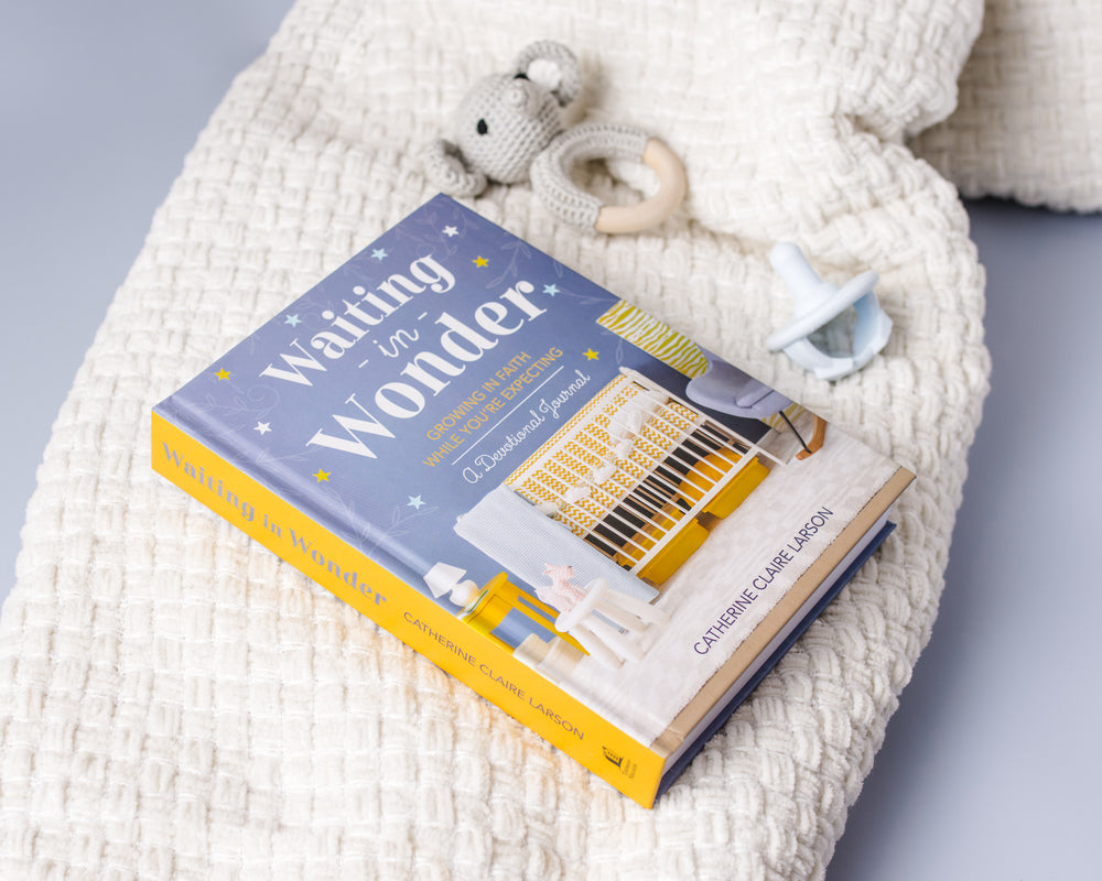 Waiting in Wonder: Growing in Faith While You're Expecting (A Pregnancy Memory Book, Devotional, and Journal) – The Perfect Christian Baby Shower Gift for Expectant Moms