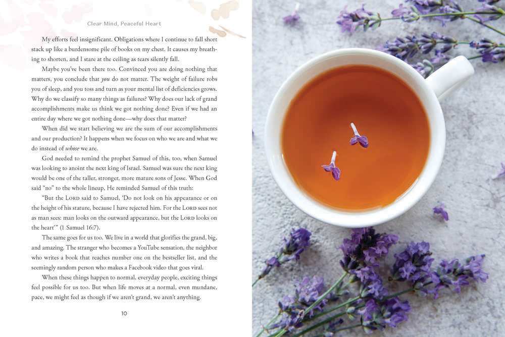 Clear Mind, Peaceful Heart: 50 Devotions for Sleeping Well in a World Full of Worry (A 50-Day Devotional)