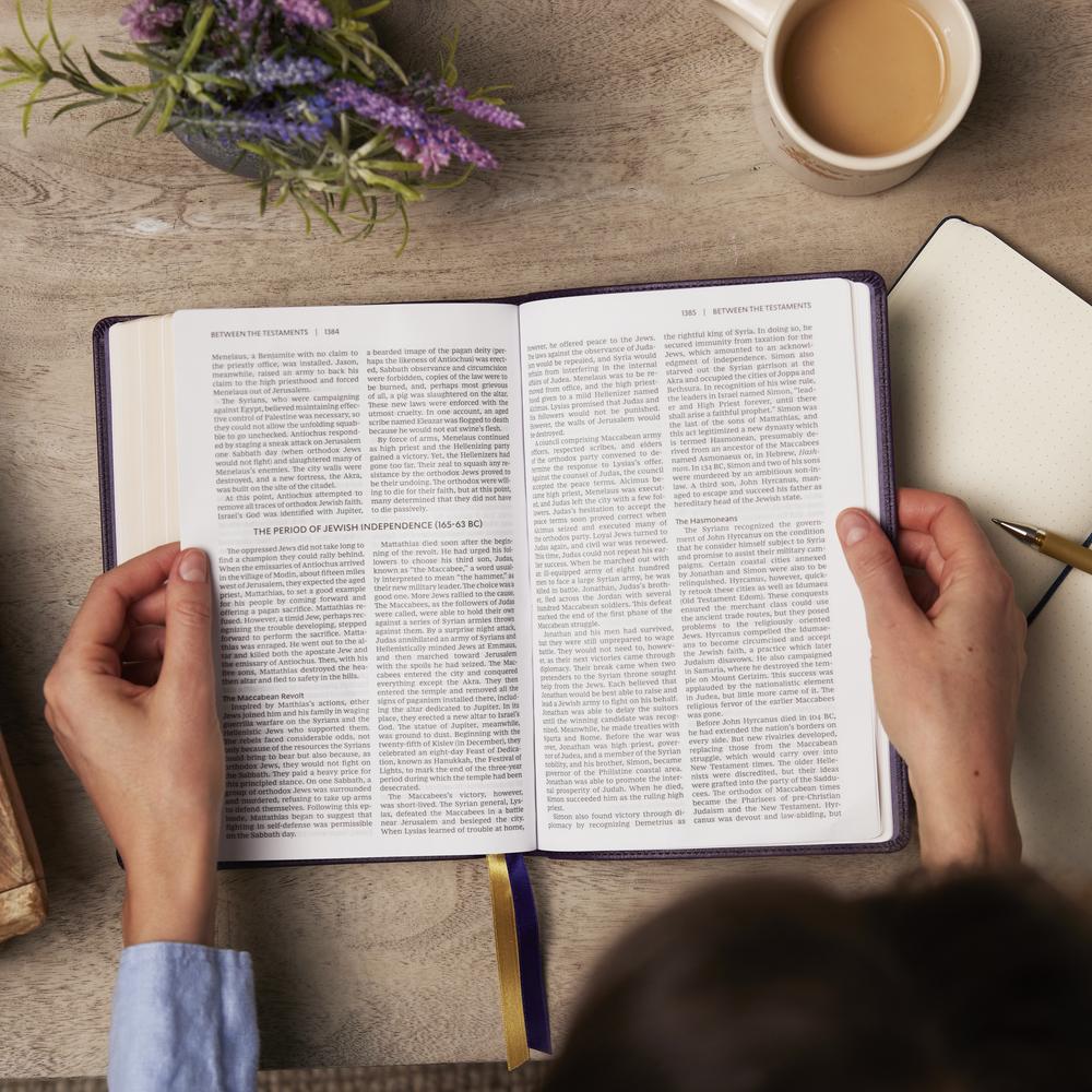 KJV Holy Bible, Center-Column Reference Bible, 73,000+ Cross References, Red Letter, Comfort Print: King James Version
