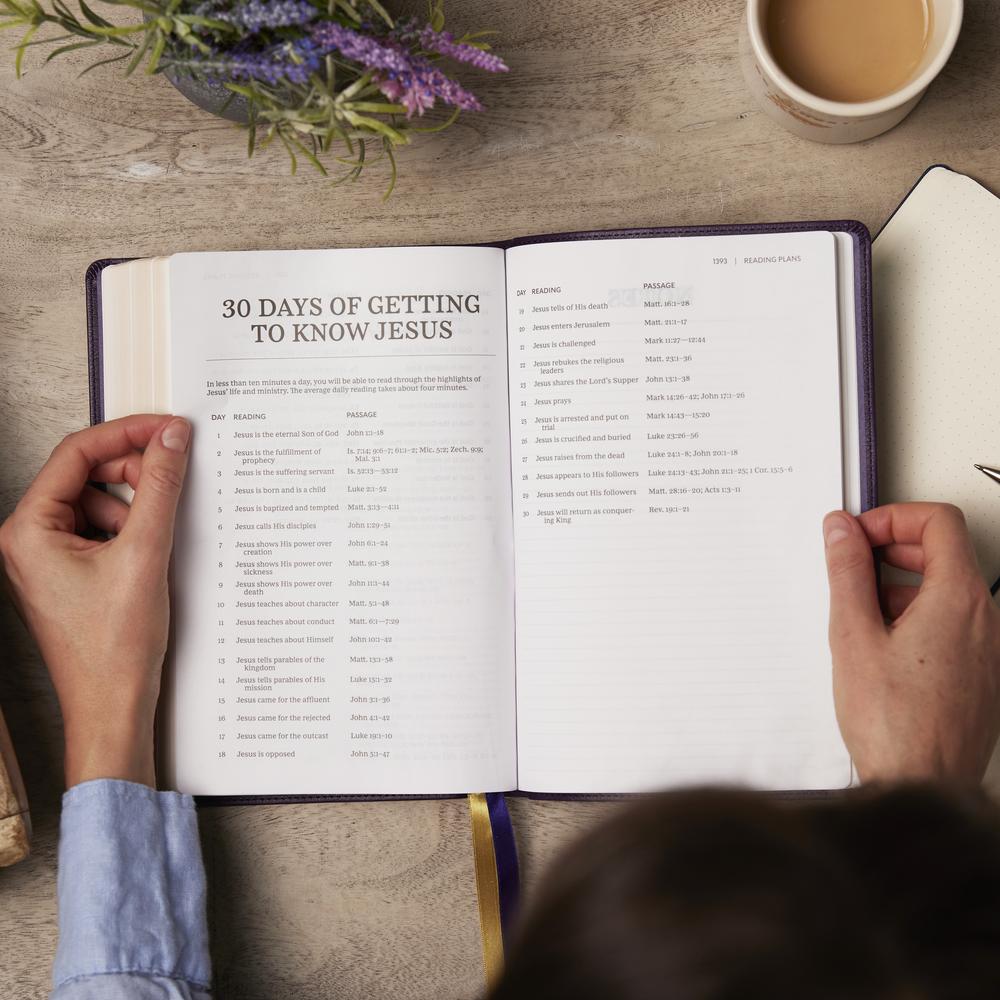 KJV Holy Bible, Center-Column Reference Bible, 73,000+ Cross References, Red Letter, Comfort Print: King James Version