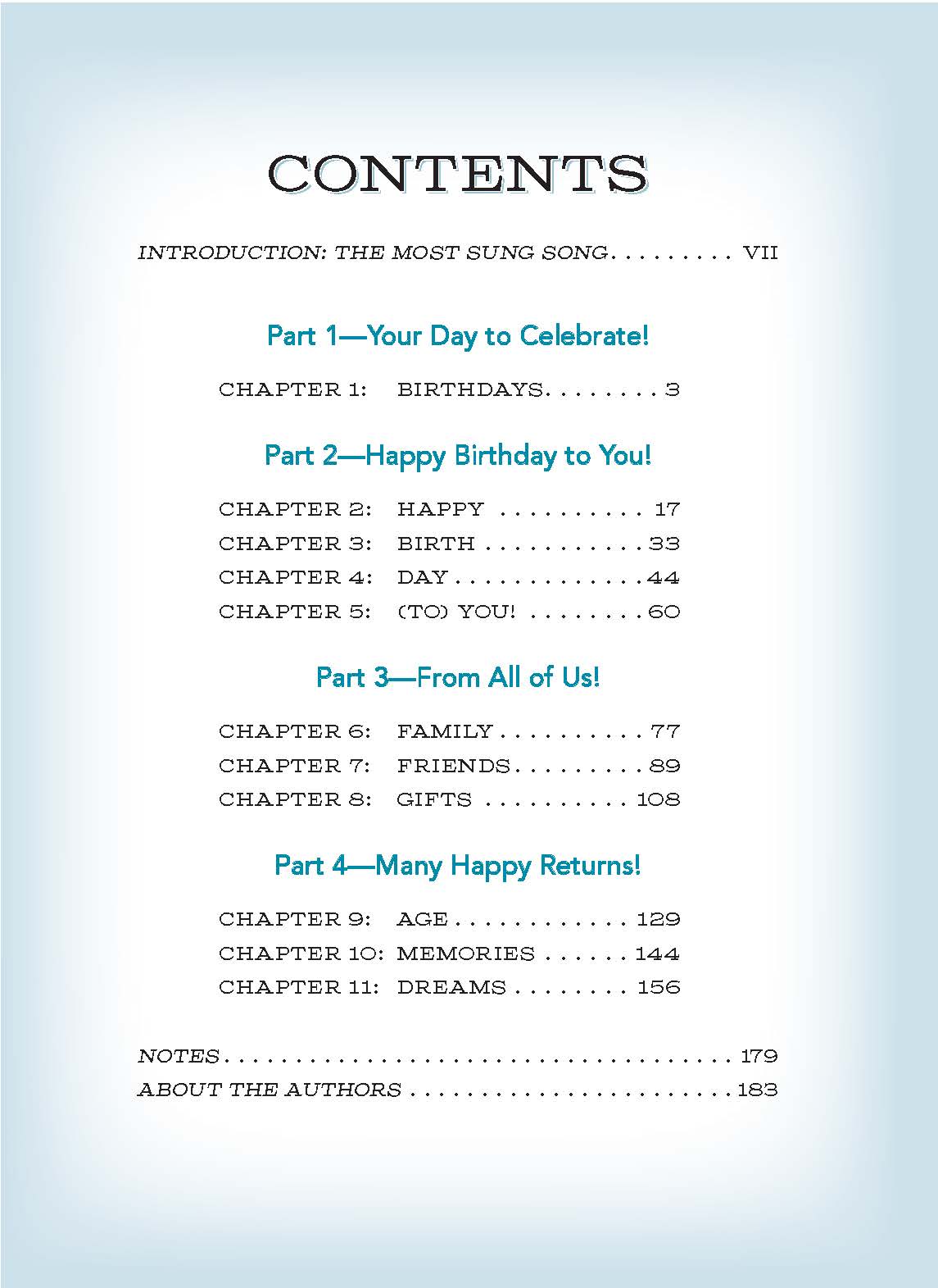 The Happy Birthday Book