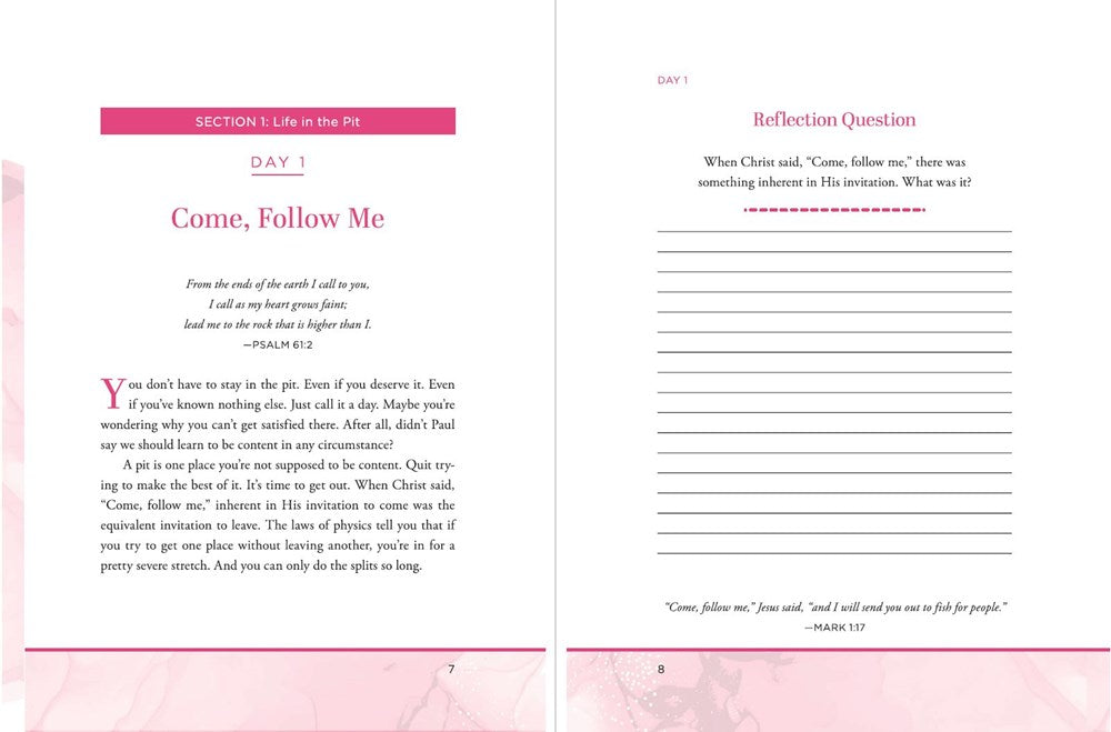 Get Out of That Pit: A 40-Day Devotional Journal