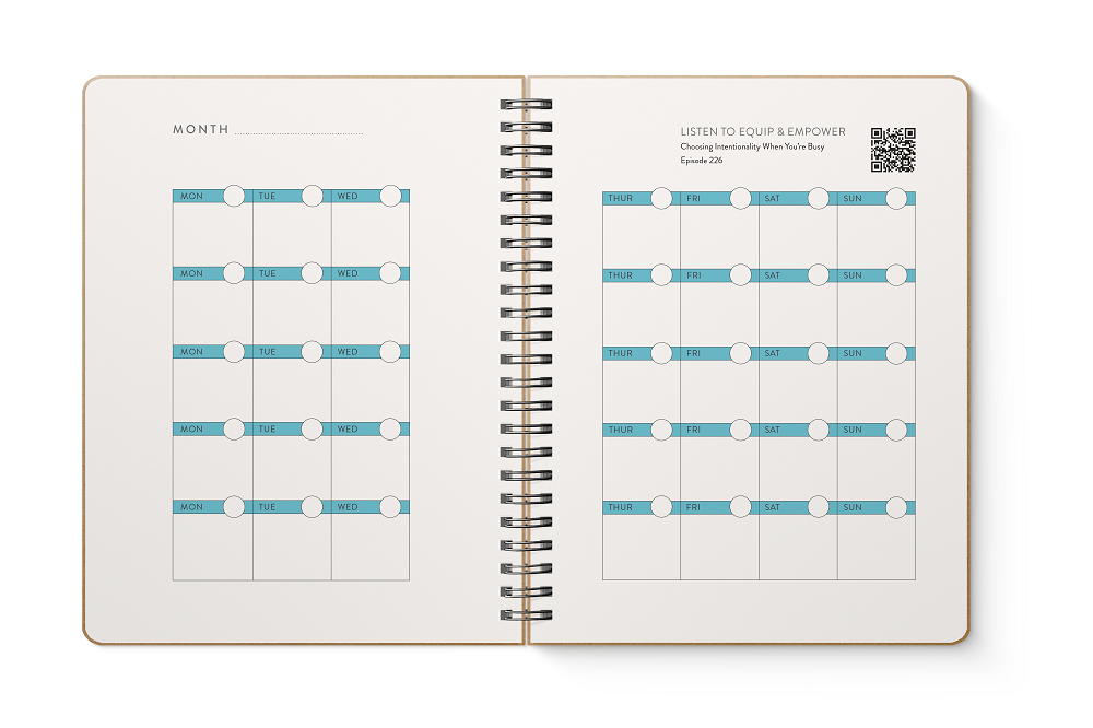 Don't Look Back Planner: A Yearlong Organizer for Getting Unstuck and Moving Forward with Passion and Purpose