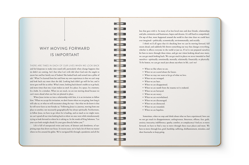 Don't Look Back Planner: A Yearlong Organizer for Getting Unstuck and Moving Forward with Passion and Purpose