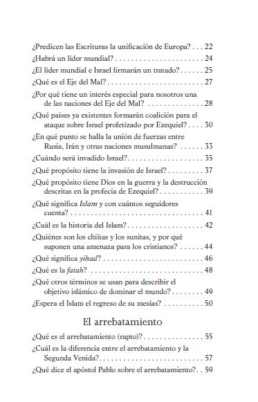 Profecía: Preguntas y respuestas