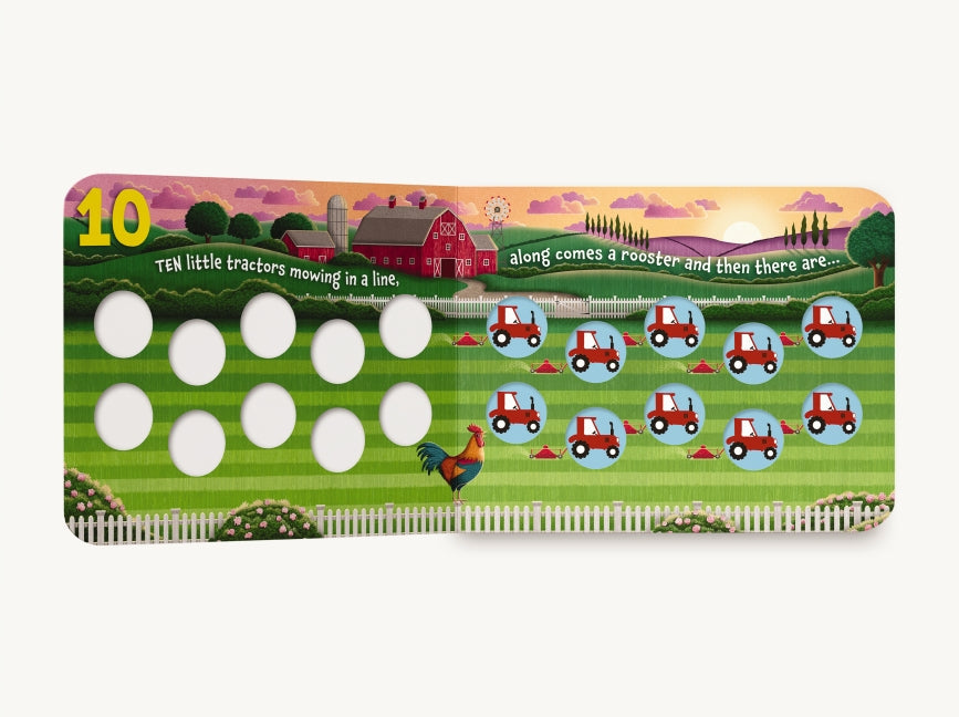 Ten Little Tractors: A Counting Storybook