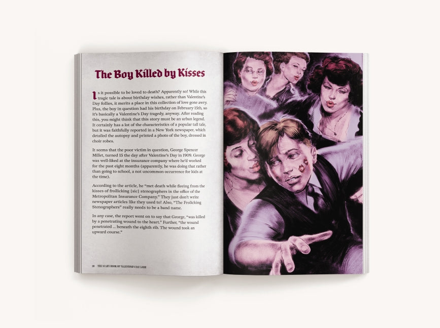 The Scary Book of Valentine's Day Lore: 50 Terrifying Tales of Romance from Around the World