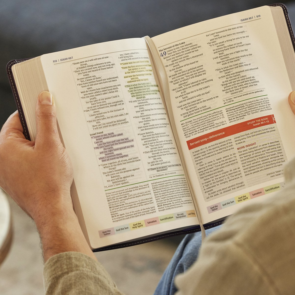 Color Code Study Bible, Revealing God's Truth Color by Color (NIV, Red Letter, Comfort Print)