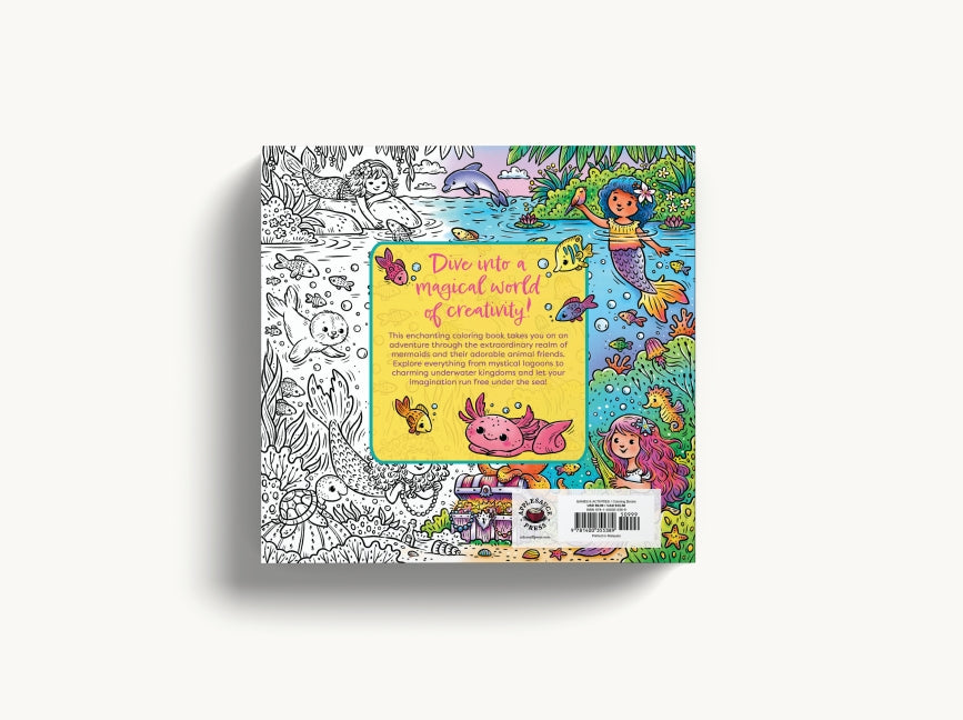 Color Me Mermaids (for Kids!): 30 Magical Coloring Pages
