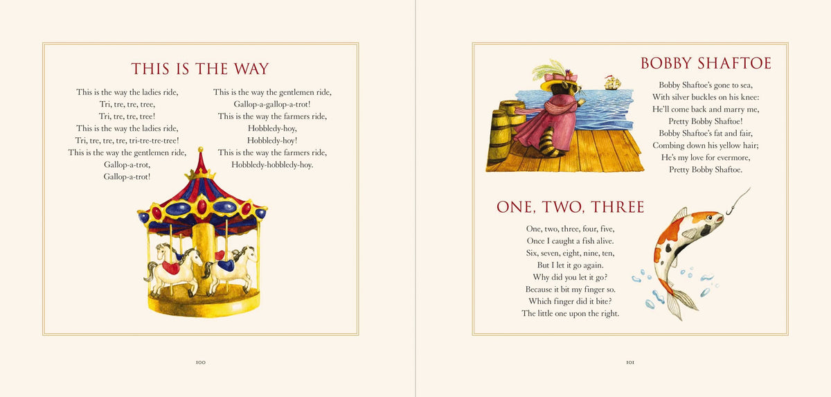The Classic Collection of Mother Goose Nursery Rhymes: Over 100 Cherished Poems and Rhymes for Kids and Families