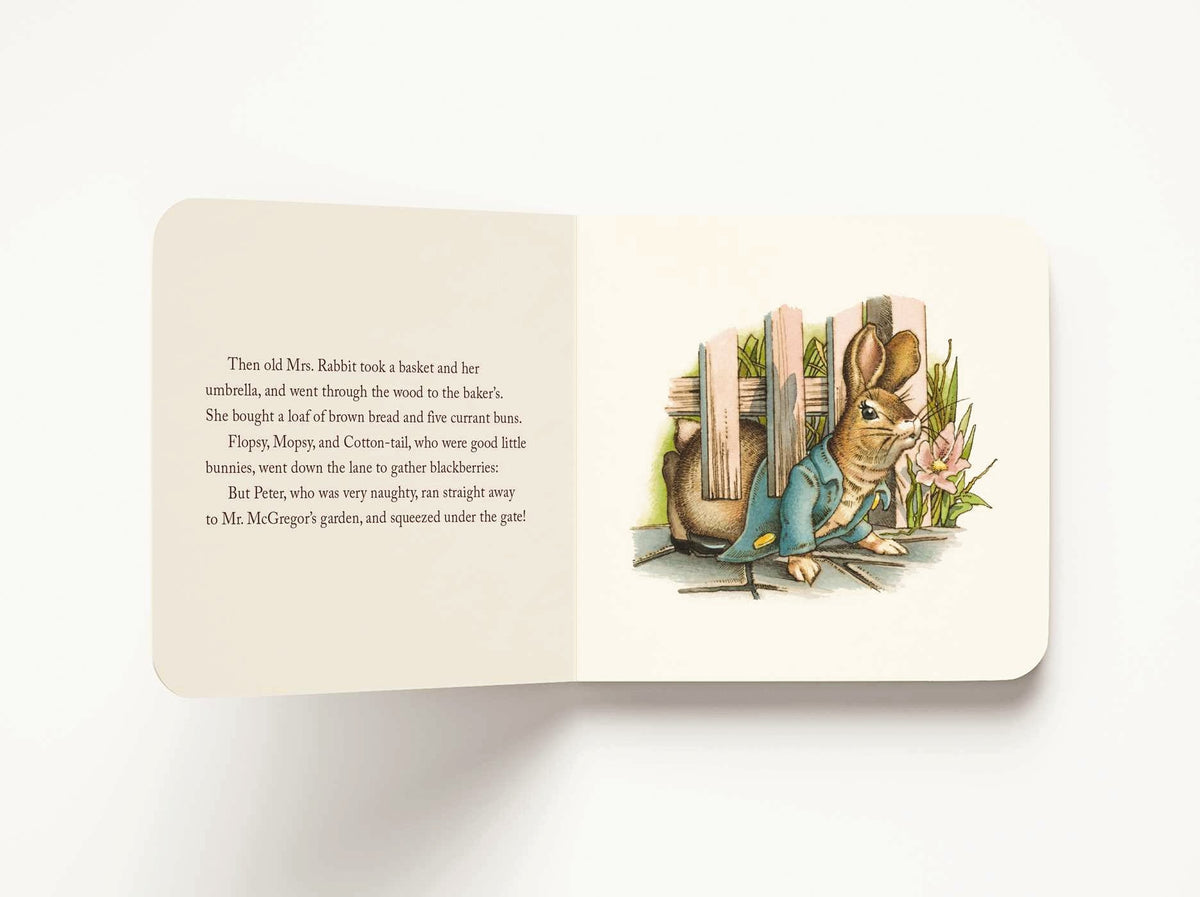 The Peter Rabbit Plush Gift Set (The Revised Edition): Includes the Classic Edition Board Book + Plush Stuffed Animal Toy Rabbit Gift Set