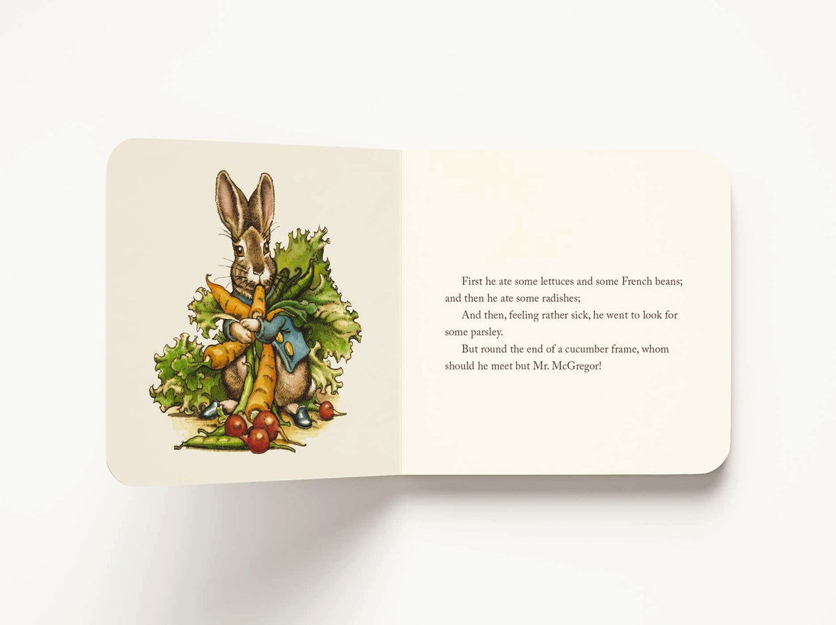 The Peter Rabbit Plush Gift Set (The Revised Edition): Includes the Classic Edition Board Book + Plush Stuffed Animal Toy Rabbit Gift Set