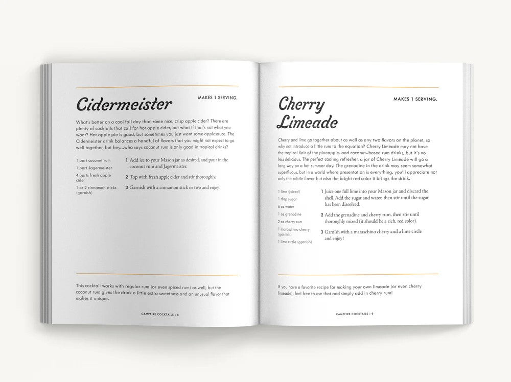 Campfire Cocktails: 100+ Simple Drinks for the Great Outdoors
