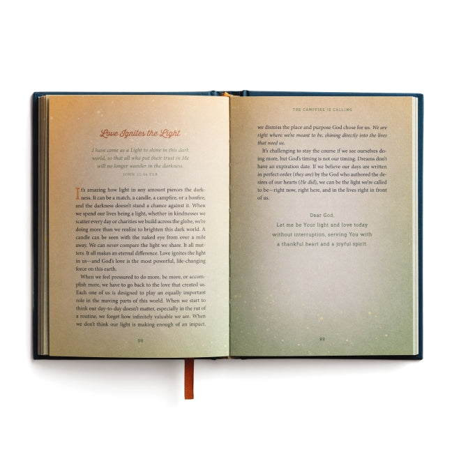 The Campfire is Calling: 90 Warming Devotions for the Simple Life (A 90-Day Devotional)