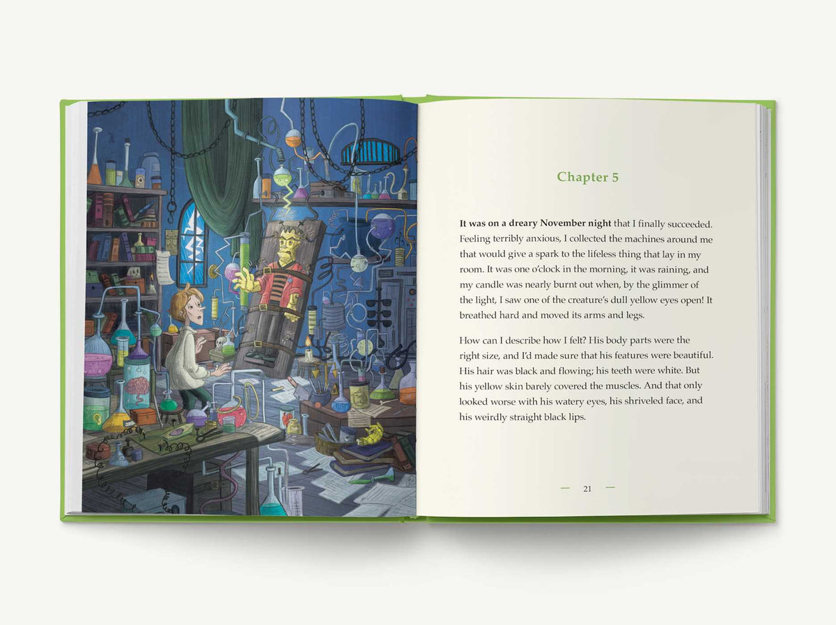 Frankenstein - Kid Classics: The Classic Edition Reimagined Just-for-Kids!