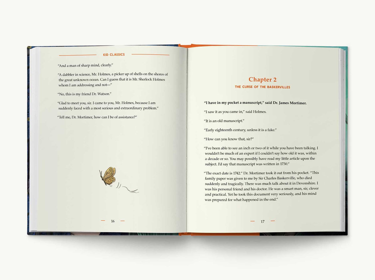 Sherlock Holmes (The Hound of the Baskervilles) - Kid Classics: The Classic Edition Reimagined Just-for-Kids!