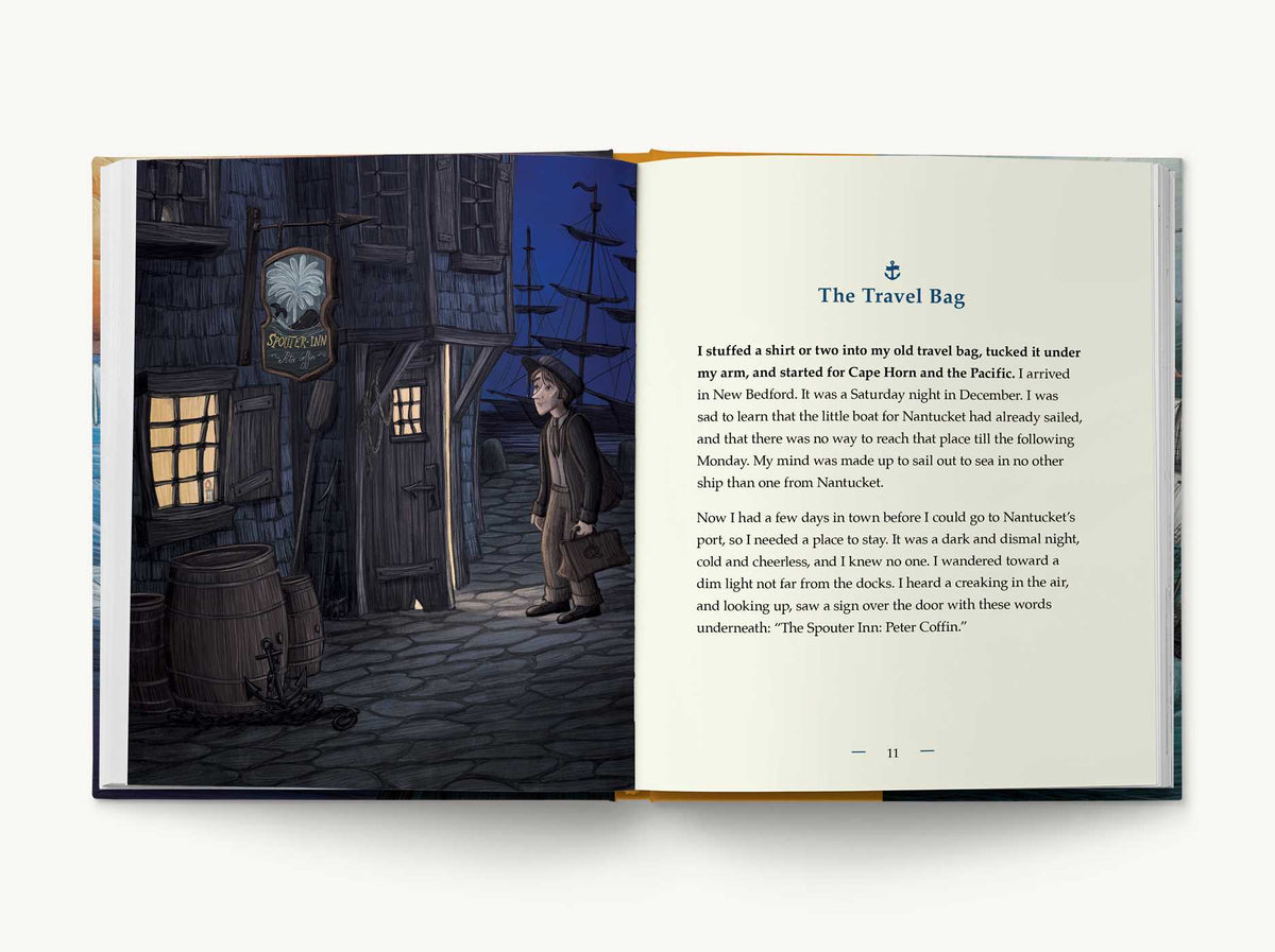 Moby Dick - Kid Classics: The Classic Edition Reimagined Just-for-Kids!