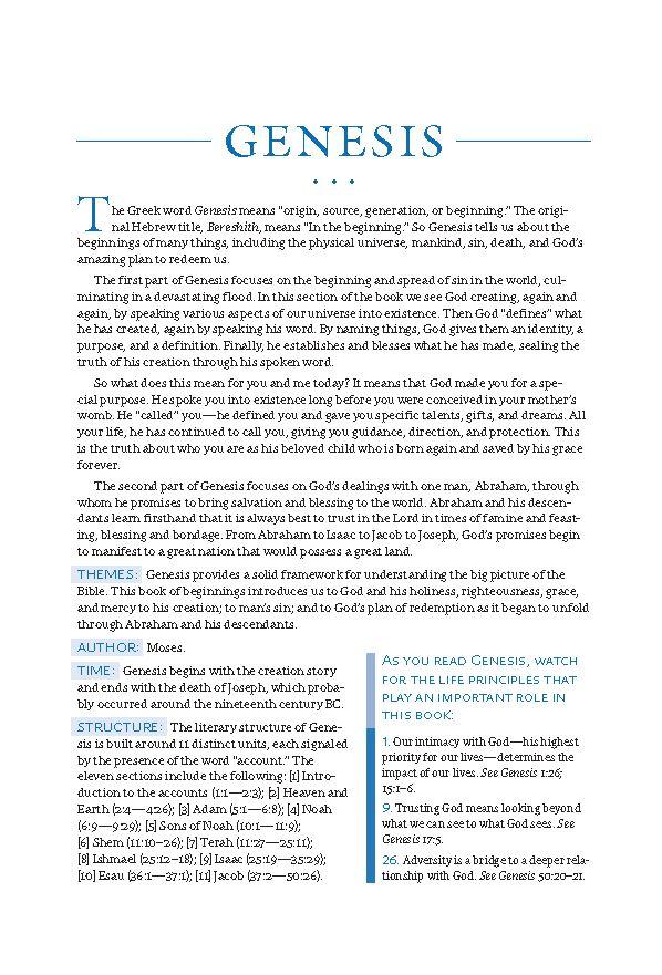 NIV, Charles F. Stanley Life Principles Bible, 2nd Edition, Comfort Print: Growing in Knowledge and Understanding of God Through His Word