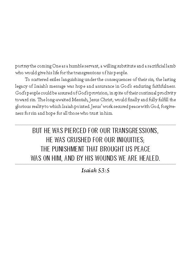 The Jesus Bible Journal, Isaiah, NIV, Paperback, Comfort Print