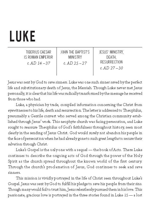 The Jesus Bible Journal, Luke, NIV, Paperback, Comfort Print