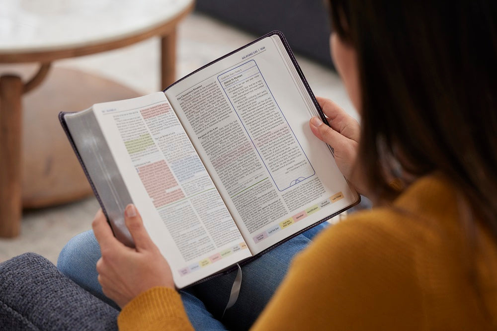 Color Code Study Bible, Revealing God's Truth Color by Color (NKJV, Red Letter)