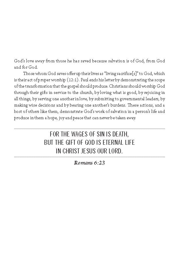The Jesus Bible Journal, Romans, NIV, Paperback, Comfort Print