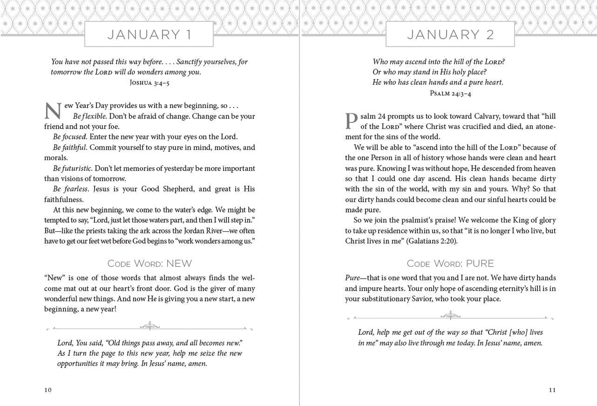 The Believer's Code: 365 Devotions to Unlock the Blessings in God’s Word