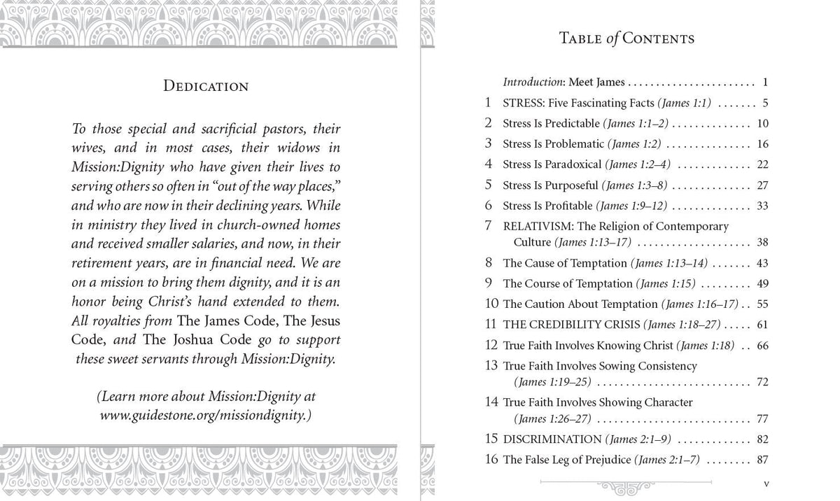 The James Code: 52 Scripture Principles for Putting Your Faith into Action
