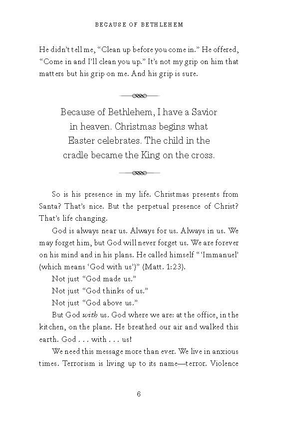 Because of Bethlehem: Love Is Born, Hope Is Here – Devotional Meditations to Prepare Your Heart During the Advent Season (The Perfect Christian Christmas and Holiday Gift)